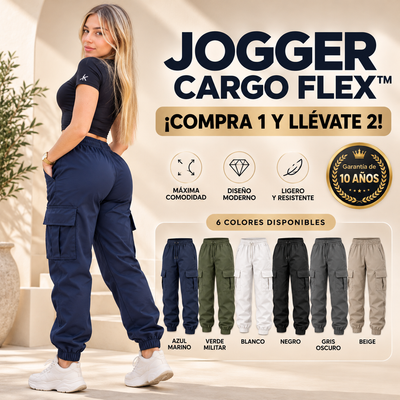 😍 JOGGER CARGO FLEX™ | ¡COMPRA 1 Y LLÉVATE 2! 🔥 + REGALO