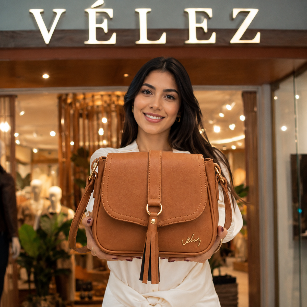 ✨ Morral Vélez Siena™ 🤎 100% Cuero Genuino