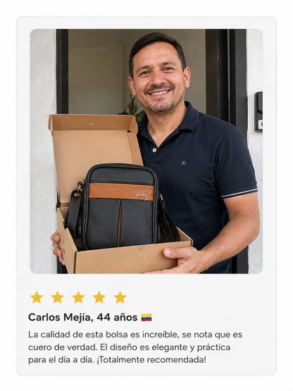 👜 COMBO VLZ™ — CARRIEL + BILLETERA DE REGALO 🎁✨