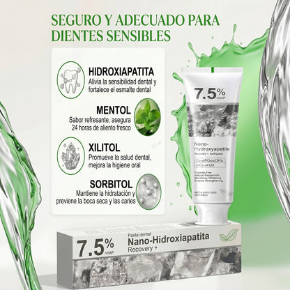 🦷 DentApex 7.5 – Kit Premium Exclusivo con 3 Unidades ✨ Cuidado Bucal Avanzado con Nano Hidroxiapatita Importada + Envío Gratis