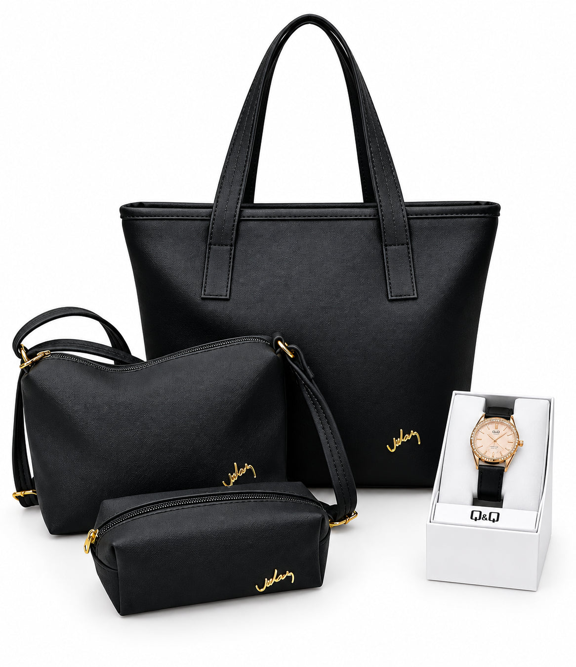 👜 Set VZ Safari™ | Black Friday 🔥 80% OFF | 3 Bolsos + Reloj de Regalo 🎁⌚