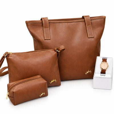 👜 Set VZ Safari™ | Black Friday 🔥 80% OFF | 3 Bolsos + Reloj de Regalo 🎁⌚